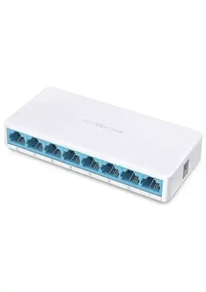 Mercusys MS108 8 Portlu Yönetilemeyen Ethernet Anahtarı Analizi ve Değerlendirmesi